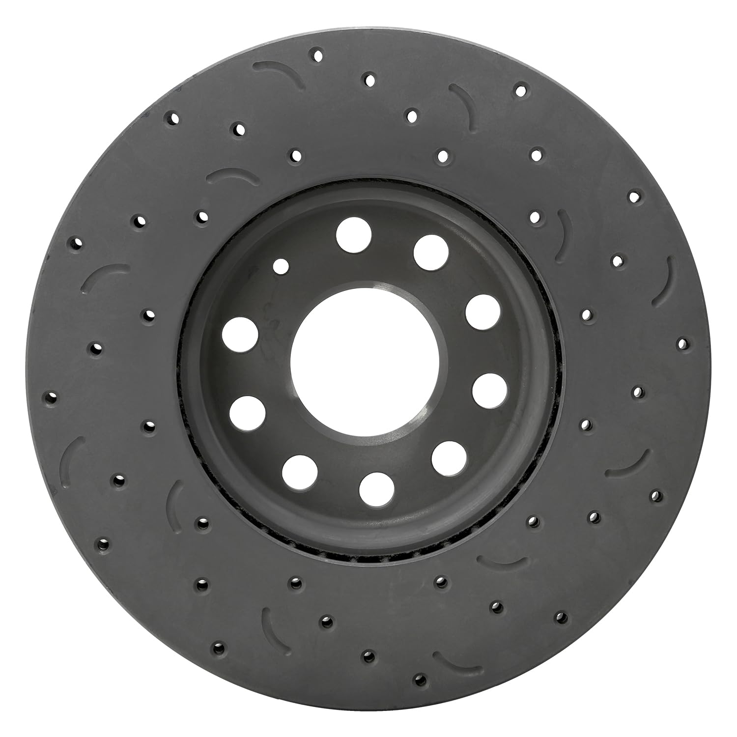 Hawk Performance Cross-Drilled and Slotted HTC4845 Talon Rotors