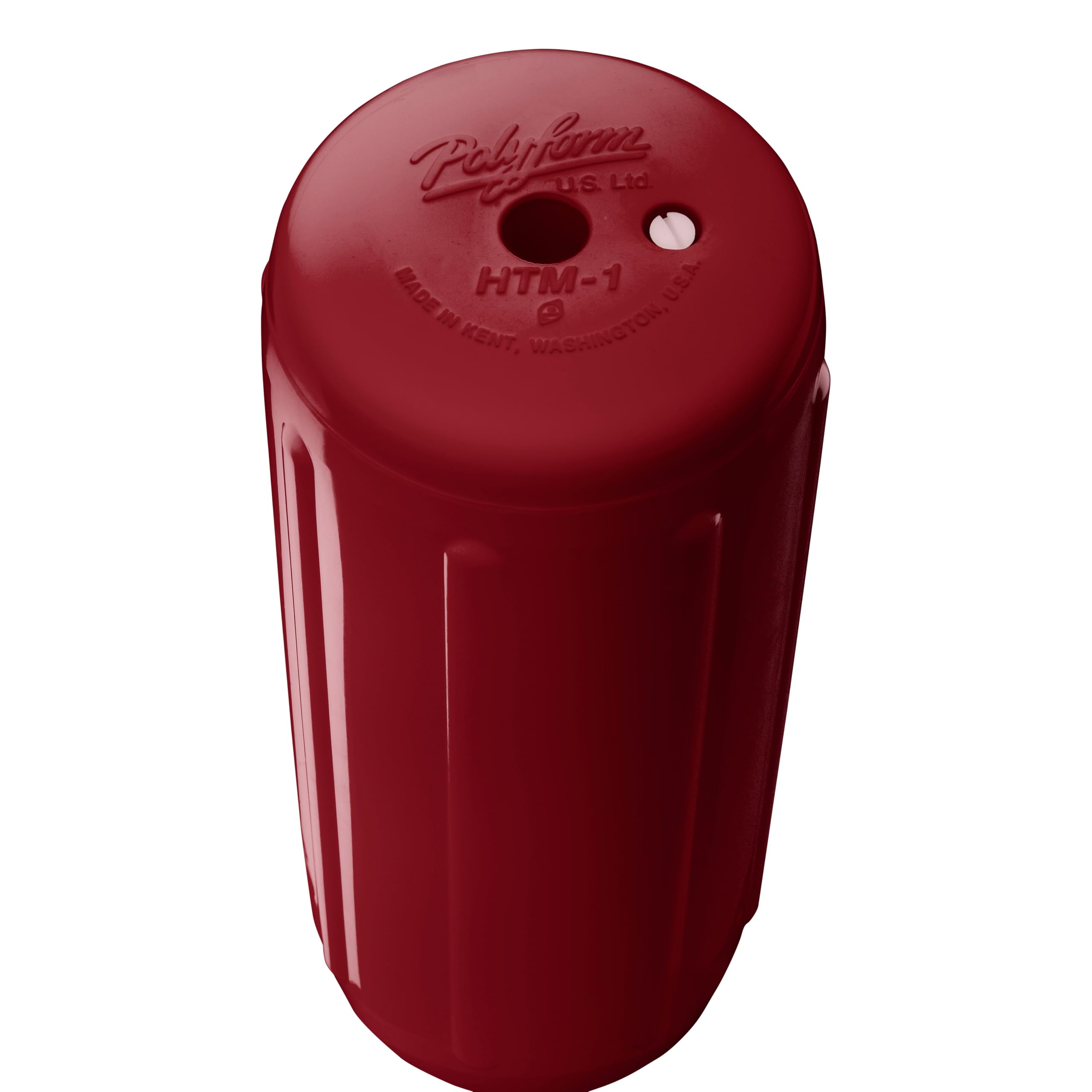 HTM-Series Polyform Boat Fender HTM-1 - Burgundy