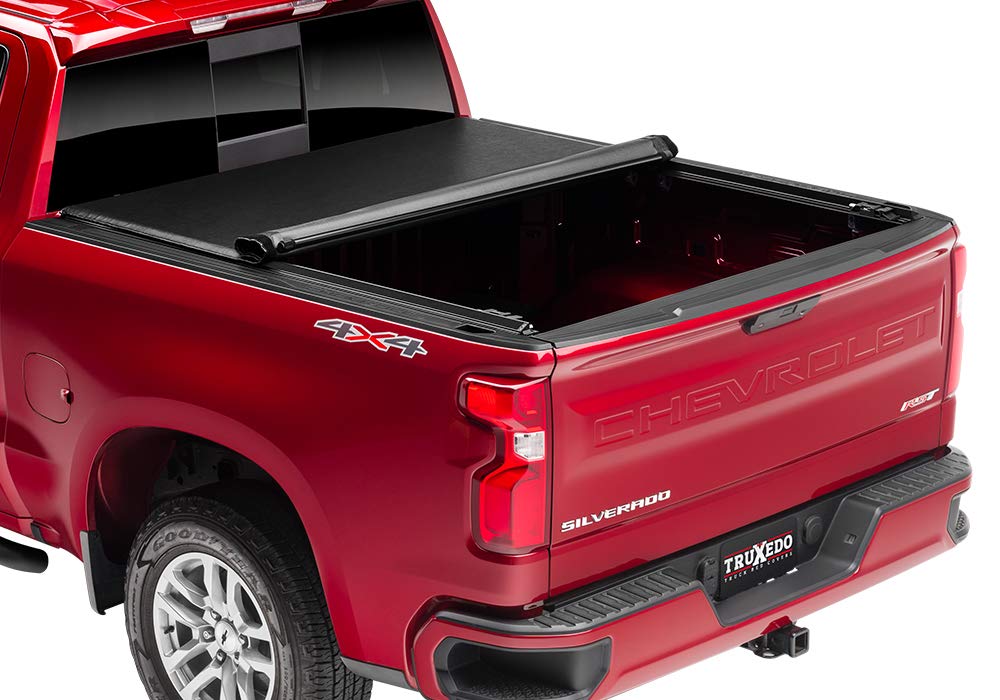 TruXedo Deuce Hybrid Truck Bed Tonneau Cover | 773201 | Fits Chevy/GMC 2019-2024 Silverado/Sierra, Works w/MultiPro/Flex Tailgate 6' 7" Bed (79.4")