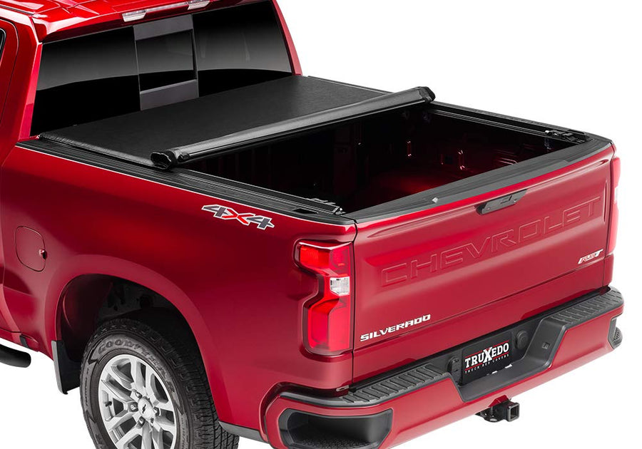 TruXedo Deuce Hybrid Truck Bed Tonneau Cover | 773001 | Fits 2019 - 2024 Chevy/GMC Silverado/Sierra, works w/ MultiPro/Flex tailgate (Will not fit Carbon Pro Bed) 5' 10" Bed (69.9")
