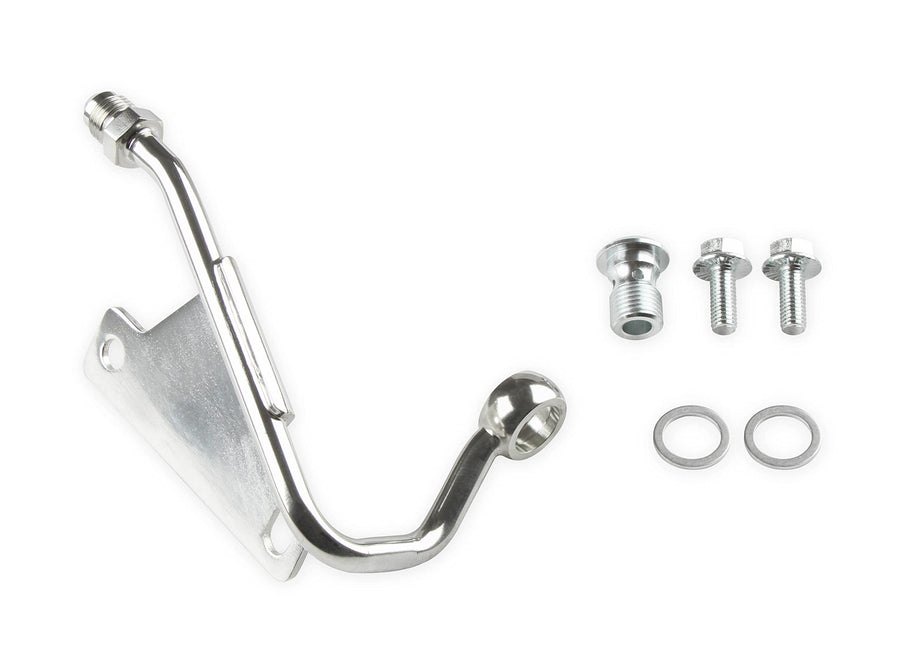 Power Steering Hardline Holley 198-202 for Type II pumps