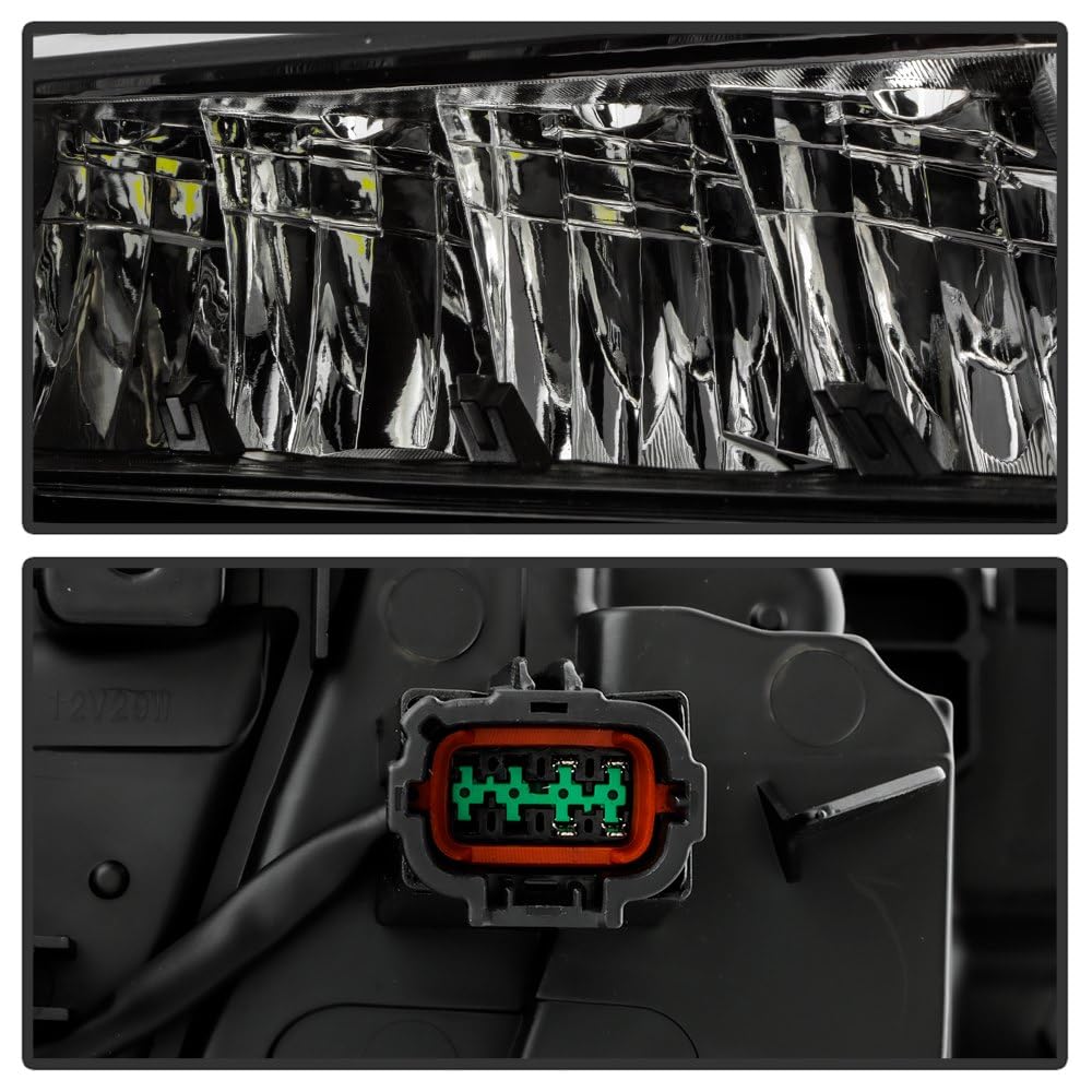 Nissan Rogue 21-23 Spyder (xTune) Bottom LED High/Low Beam Headlight - OE Black Right