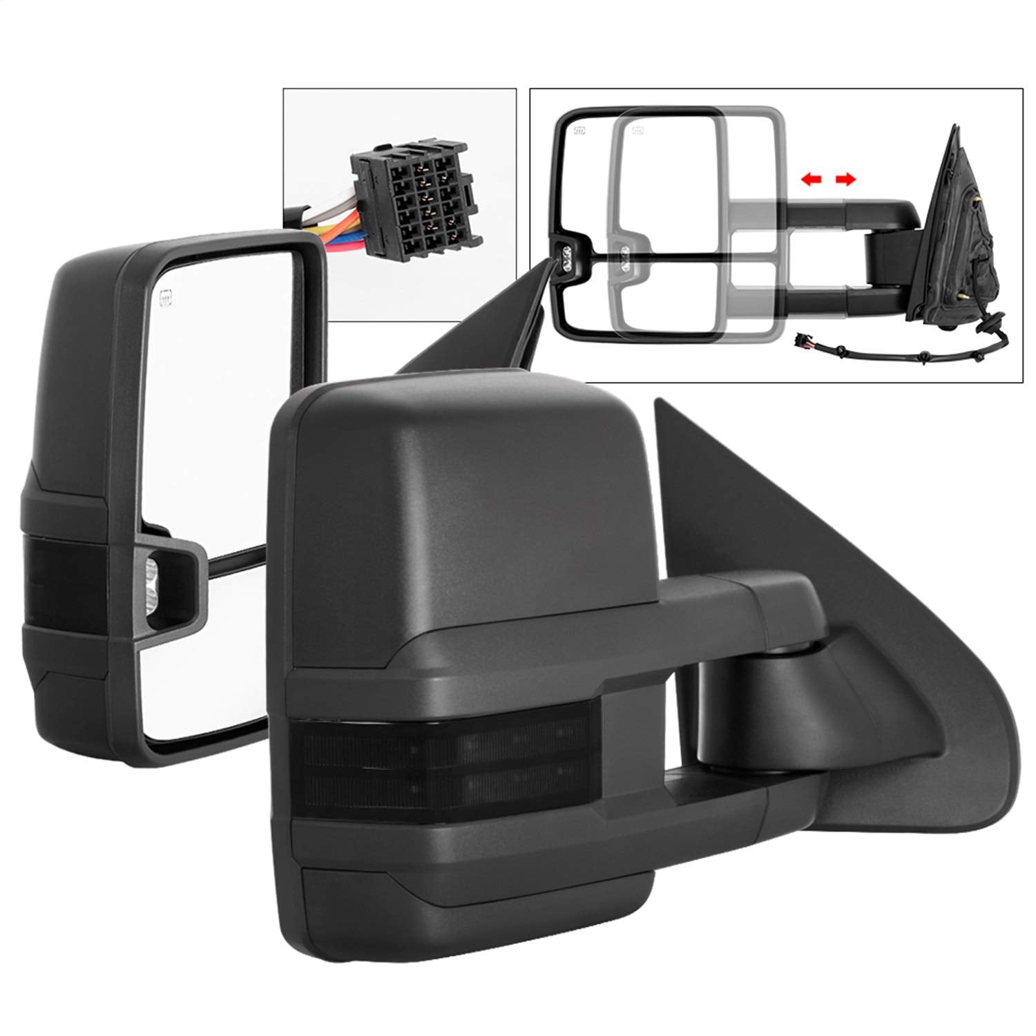 Mirror Spyder Xtune MIR-CSIL14S-G2-PWH-SM-SET, 1 Pack