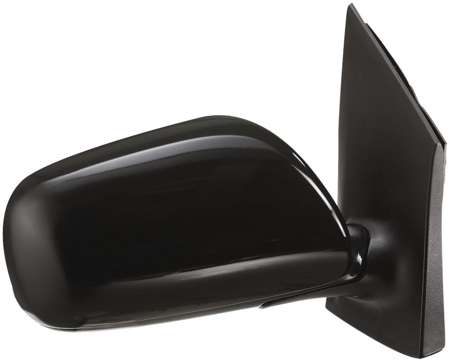 Mirror Passenger Side for Toyota Yaris Sedan, Black, Foldaway, Manual Remote