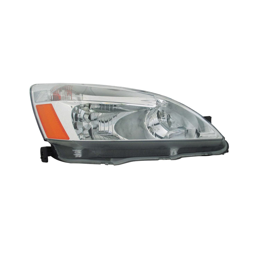 Right TYC Headlight Assembly Compatible with 2003-2007 Honda Accord