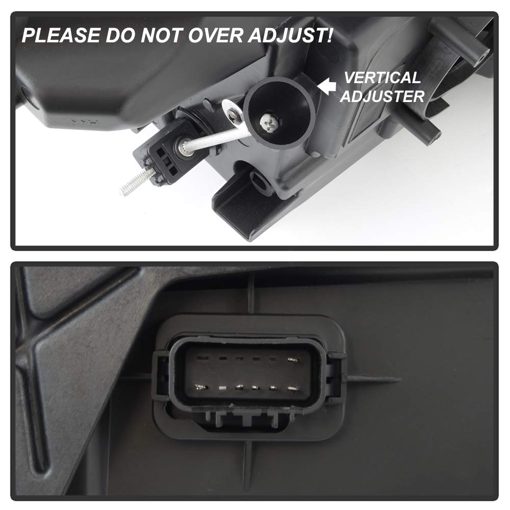 OEM Style Xtune Headlight (HD-JH-CACTS08-OE-L) (OE)