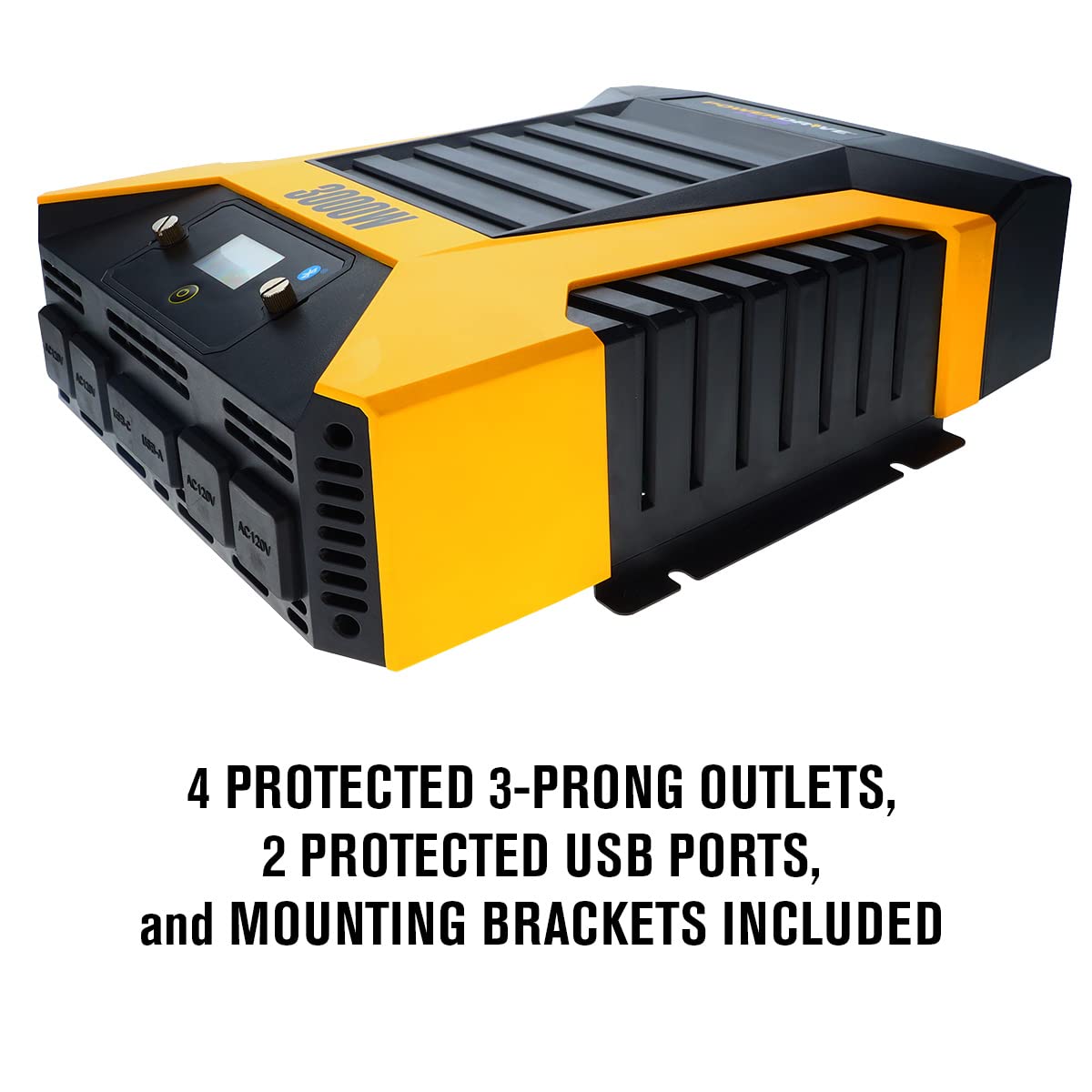 3000 Watt PowerDrive PWD3000P Inverter with Bluetooth Technology