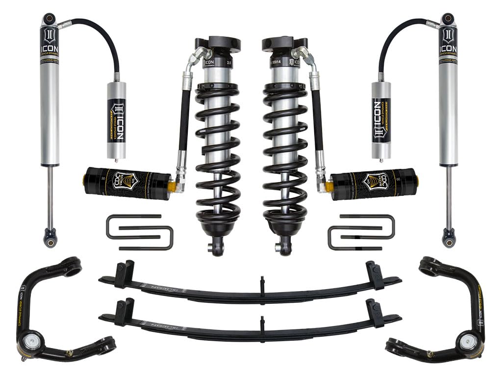 0-3" Lift, ICON Stage 5 Suspension System, Tubular UCA, Compatible with 1995.5-04 Toyota Tacoma, K53015
