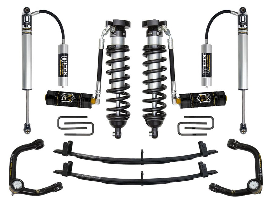 0-3" Lift, ICON Stage 5 Suspension System, Tubular UCA, Compatible with 1995.5-04 Toyota Tacoma, K53015