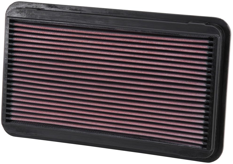 High-Flow K&N Original Lifetime Engine Air Filter: Increase Power: Premium, Washable: Compatible with 1996-2003 Lexus/Toyota: 300, ES300, RX300, Avalon, Camry, Sienna, Solara, 33-2145-1