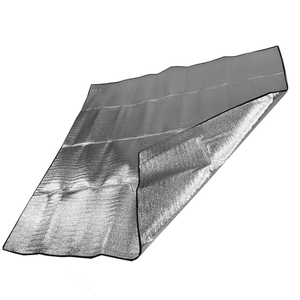 Waterproof Picnic Mat StepOK, Aluminum Foil Picnic Mat, Portable Foldable Lawn Outdoor Camping Mat
