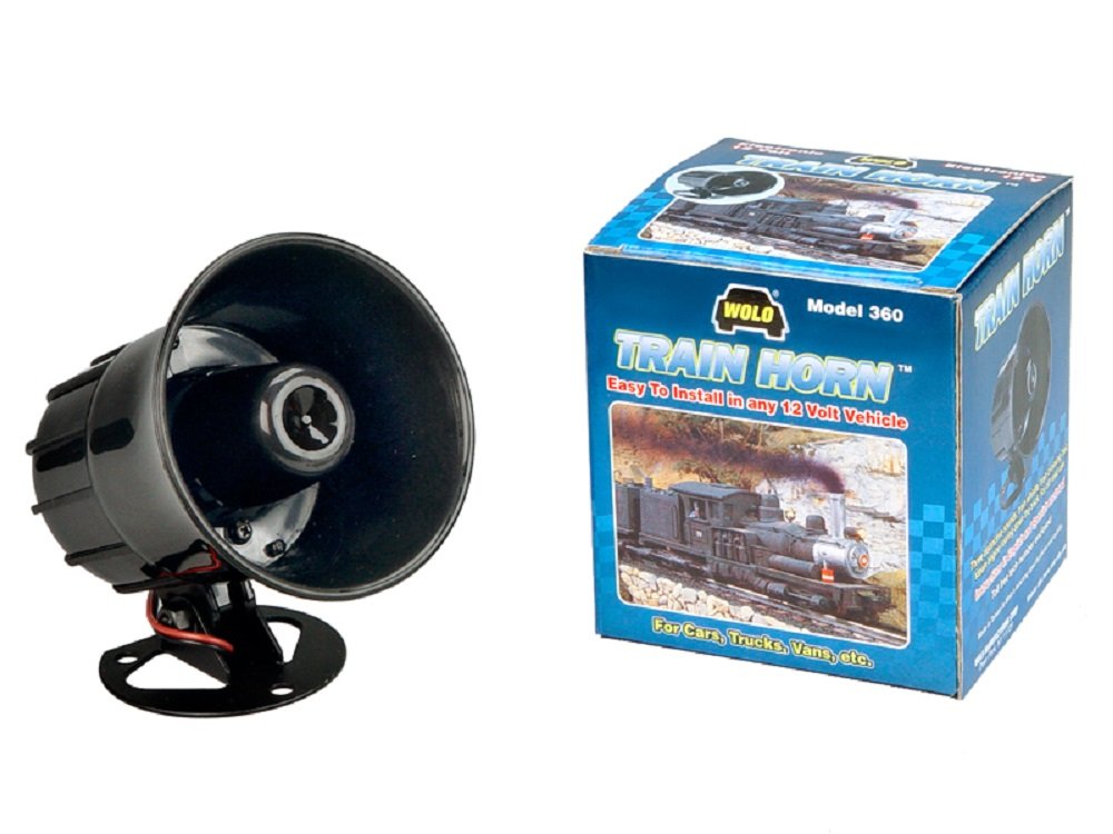Train Horn Wolo (360) Electronic Horn - 12 Volt