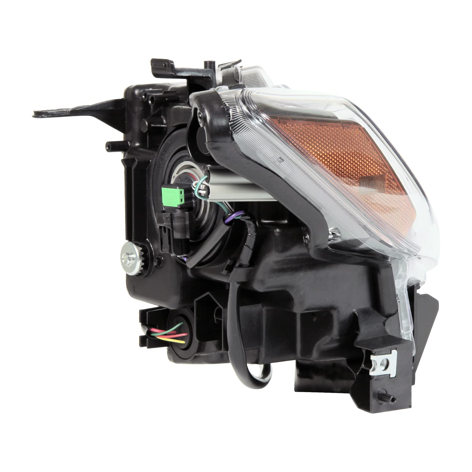 Right TYC Headlight Assembly Compatible with 2014-2016 Nissan Rogue