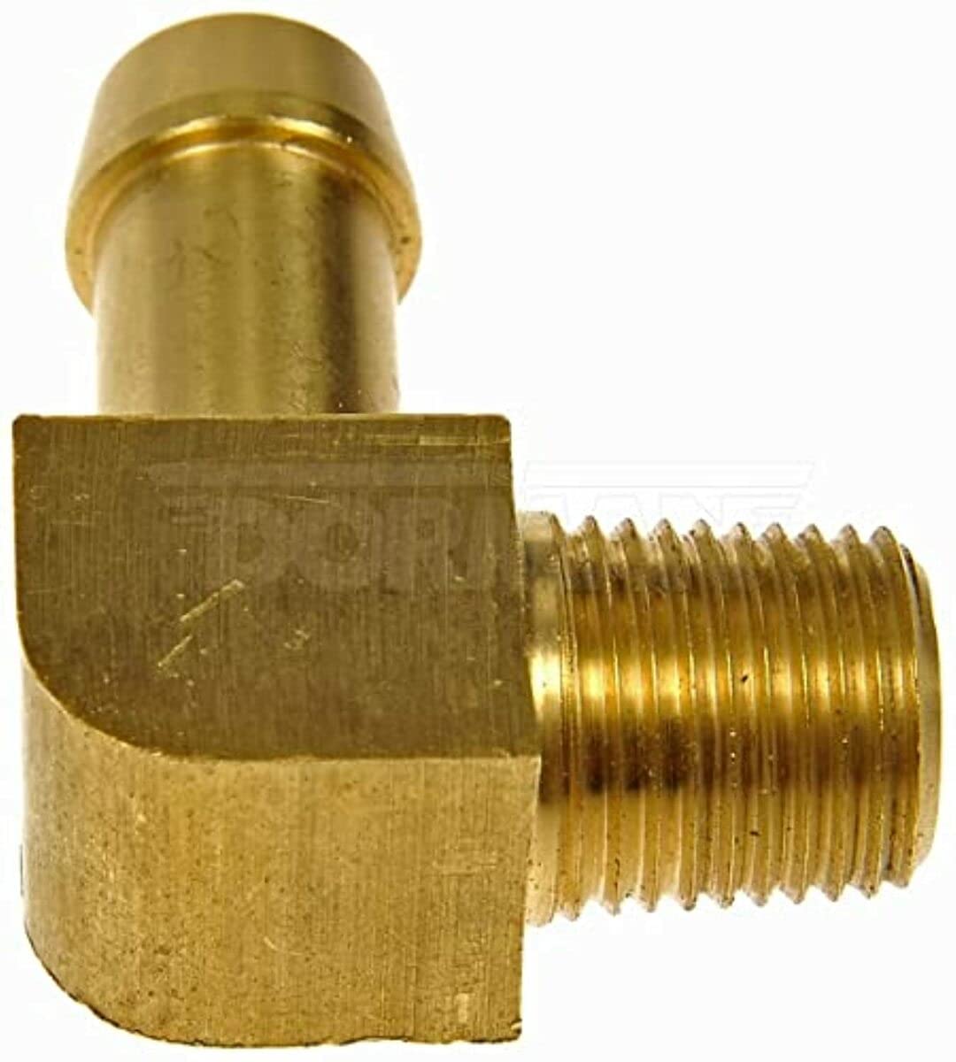 Dorman 90 elbow- 787-046D x 5/16" fuel line fitting 1/8" MNPT