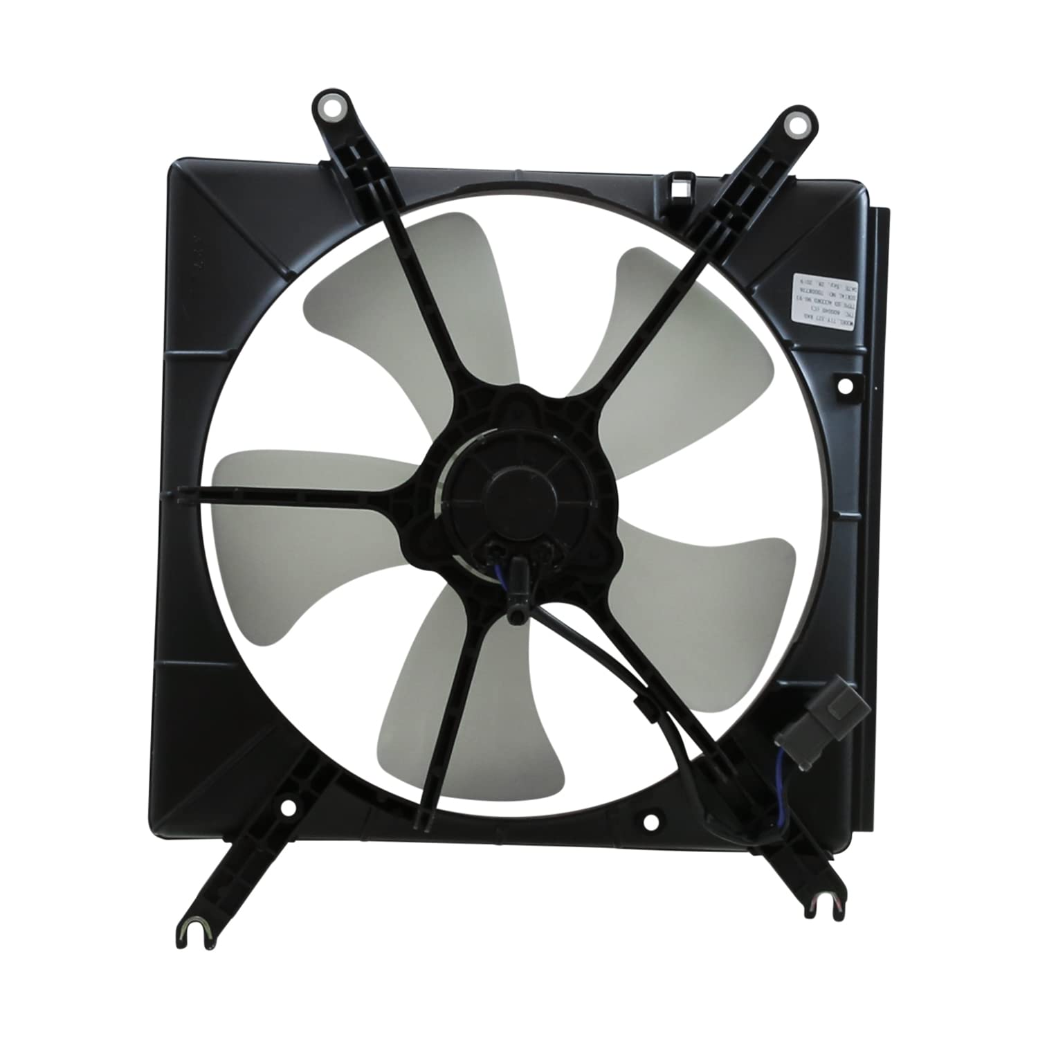 Cooling Fan Assembly TYC 600040 Compatible with 1990-1993 Honda Accord