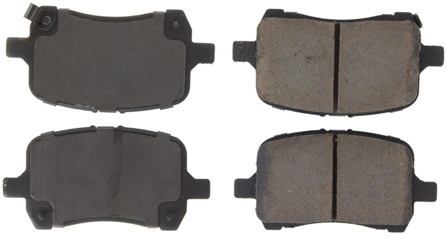Front StopTech 308.10280 Brake Pads with Shims and Hardware