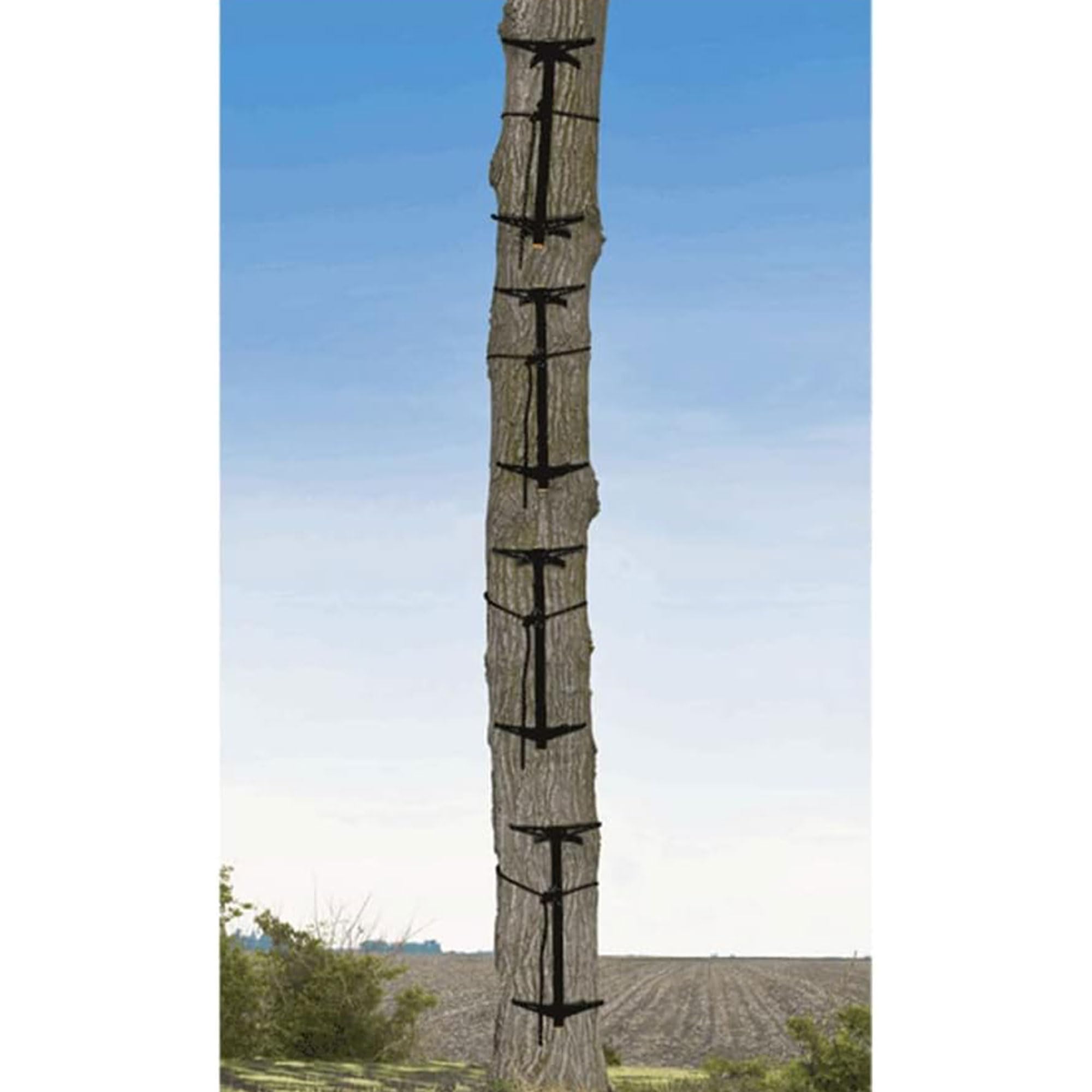 20-Inch Muddy Pro Aluminum Climbing Stick with Built-in Teeth and Aluminum Bark Biters for Crooked or Straight Trees (4-Pack)