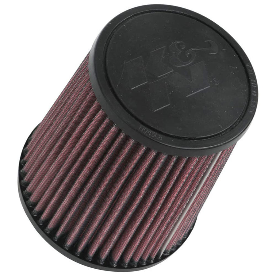K&N Air Filter: Universal Clamp-On, High Performance, Premium, Washable, Replacement Filter: Flange Diameter: 3.94 In, Filter Height: 6 In, Flange Length: 0.75 In, Shape: Tapered Conical, RU-1682