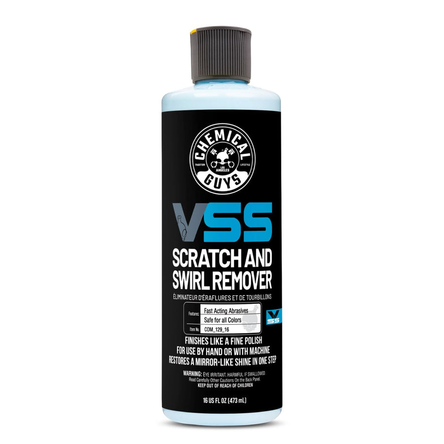 VSS One-Step Chemical Guys Scratch and Swirl Remover - Compound and Polish for Restoring Gloss to Paint, Car Scratch Remover, Works on Cars, Trucks, SUVs, Motorcycles, RVs & More - 16 oz