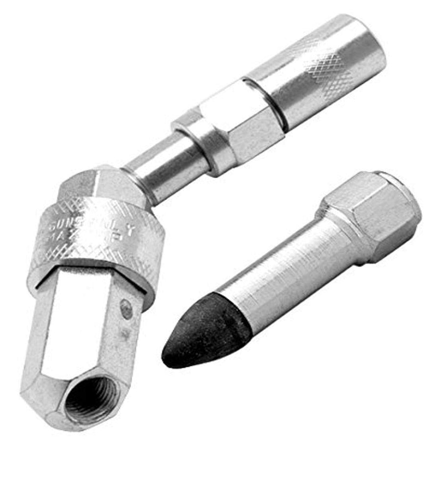 2pc Performance Tool W54215 Seal Off Dispenser and 360-Degree Coupler for Grease Plug Fitting