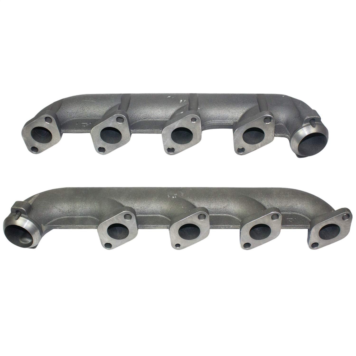 DIESEL BD 1041480 Exhaust Manifold Kit; Incl. Pass Side/Driver Side Manifolds/Npt 1/8 in. Brass Plug/Nut/Flange Bolt;