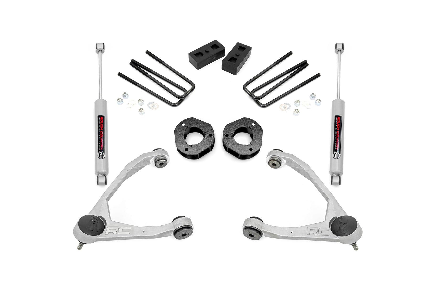 3.5" Lift Kit Rough Country for 2007-2018 Chevy/GMC 1500 2WD - 19831