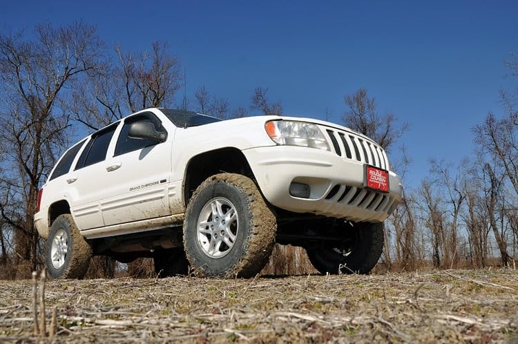 4" Rough Country X-Series Lift Kit for 99-04 Jeep Grand Cherokee WJ | V6-639P