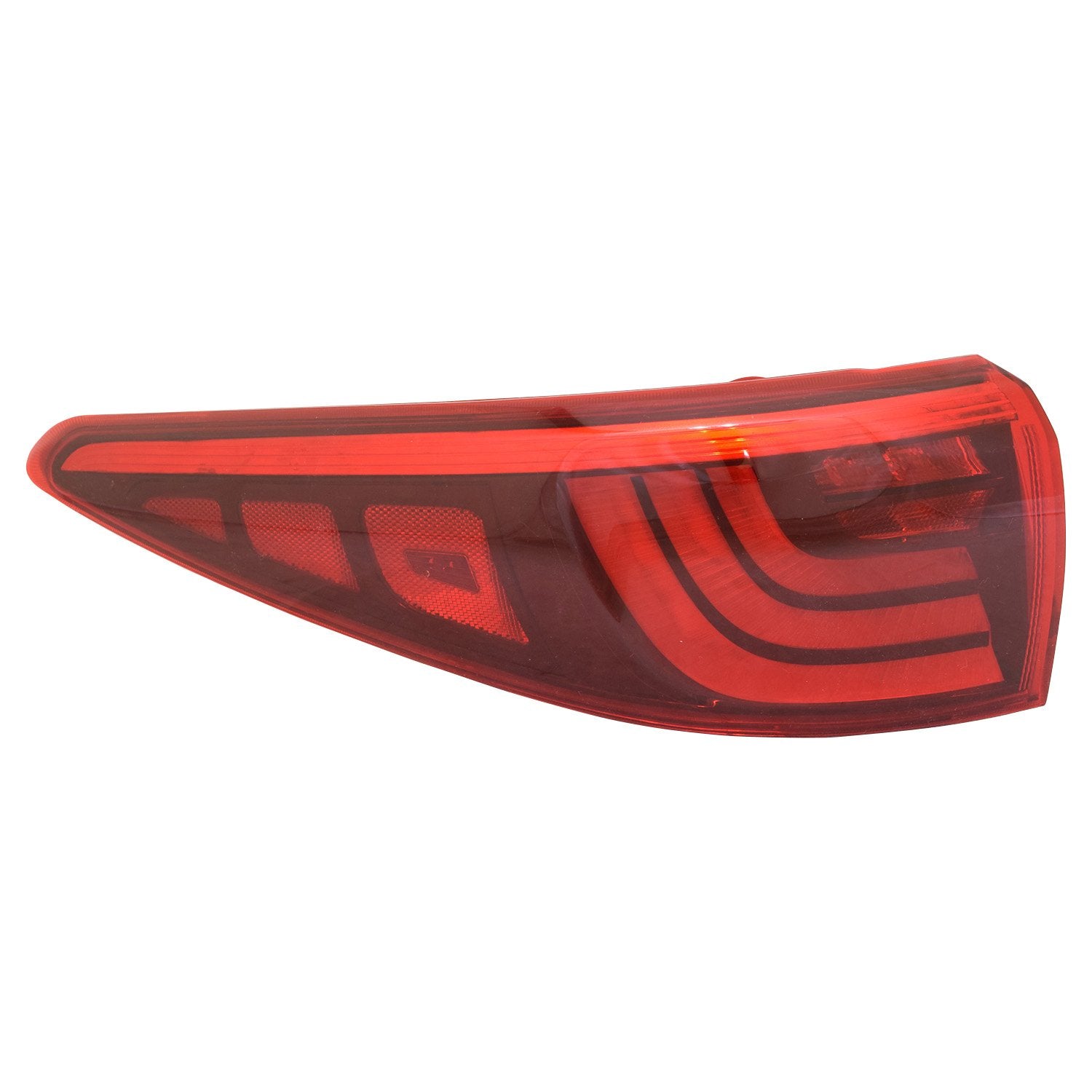 Left TYC Tail Light Assembly Compatible with 2017-2019 Kia Sportage