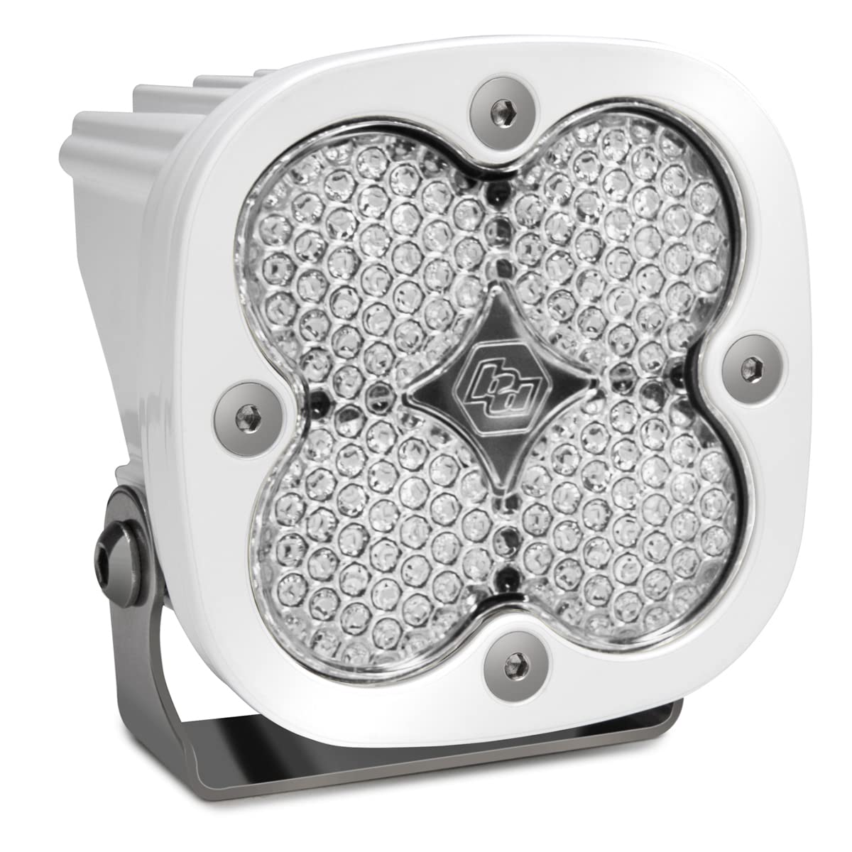 Baja Designs Auxiliary Squadron Pro White LED Light Pod for UTV, Off Road, Boat (Work/Scene Lens; Clear)