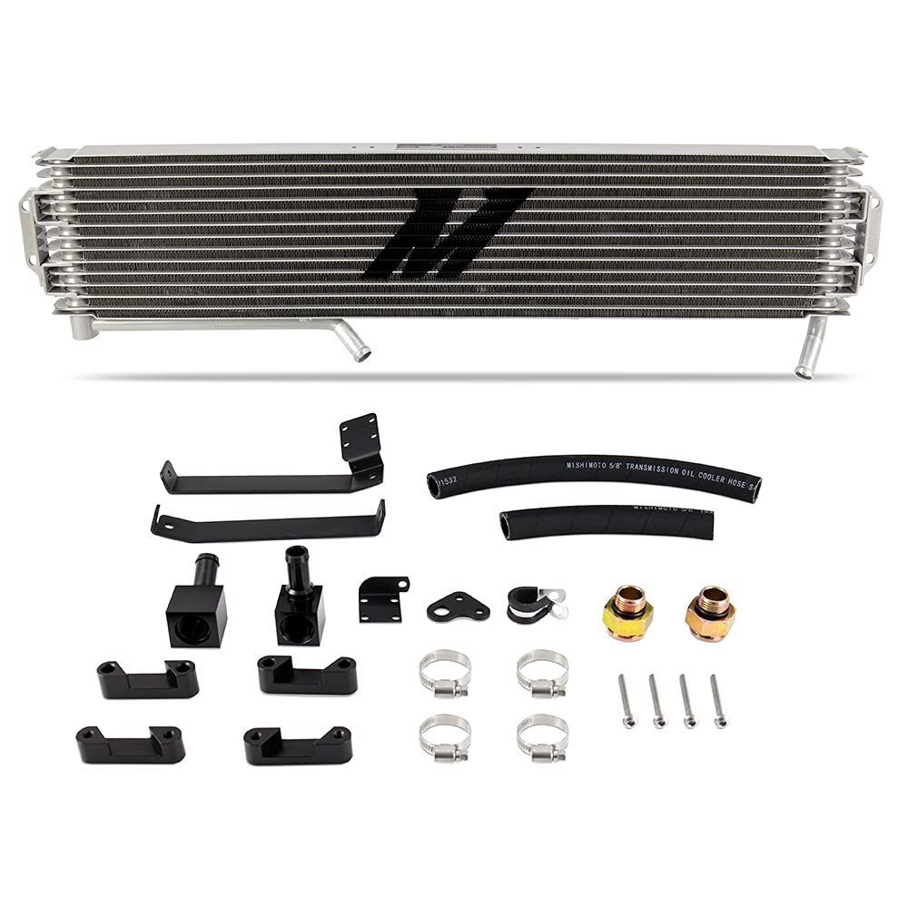Mishimoto Transmission Cooler MMTC-DMAX-17SL, Compatible With Chevrolet/GMC 6.6L Duramax (L5P) 2017-2019