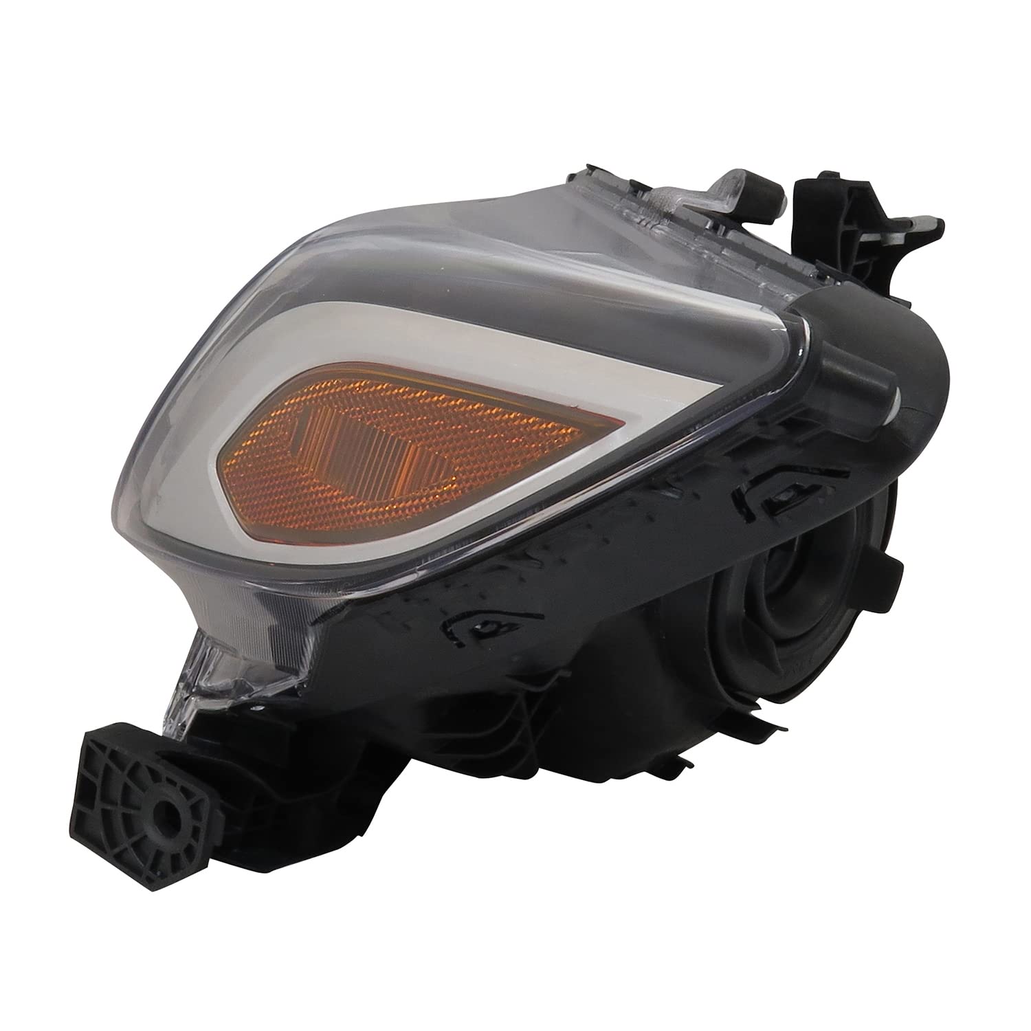 Left TYC Headlight Assembly Compatible with 2015-2017 Honda FIT