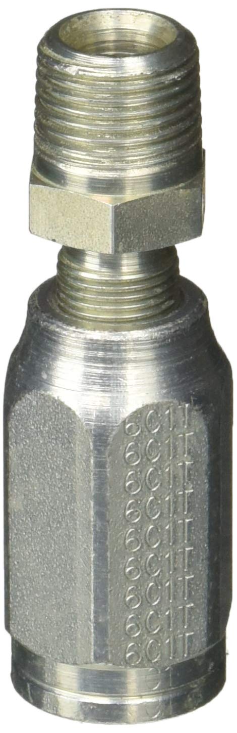 Hydraulic Coupling Gates G27100-0606, 3/8-18, Silver