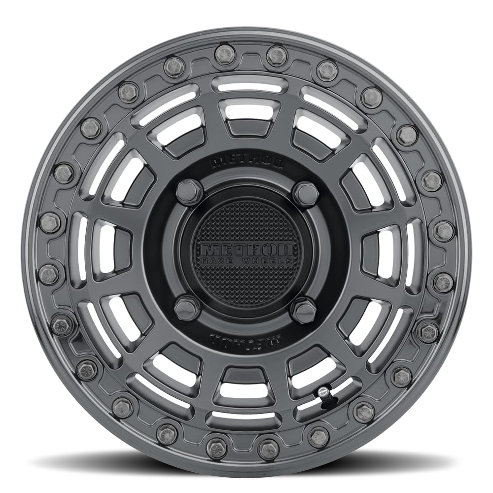 Method Race Wheel 15x7" UTV Beadlock 4x156, 38mm offset 5.33" Backspace, MR415570461052B