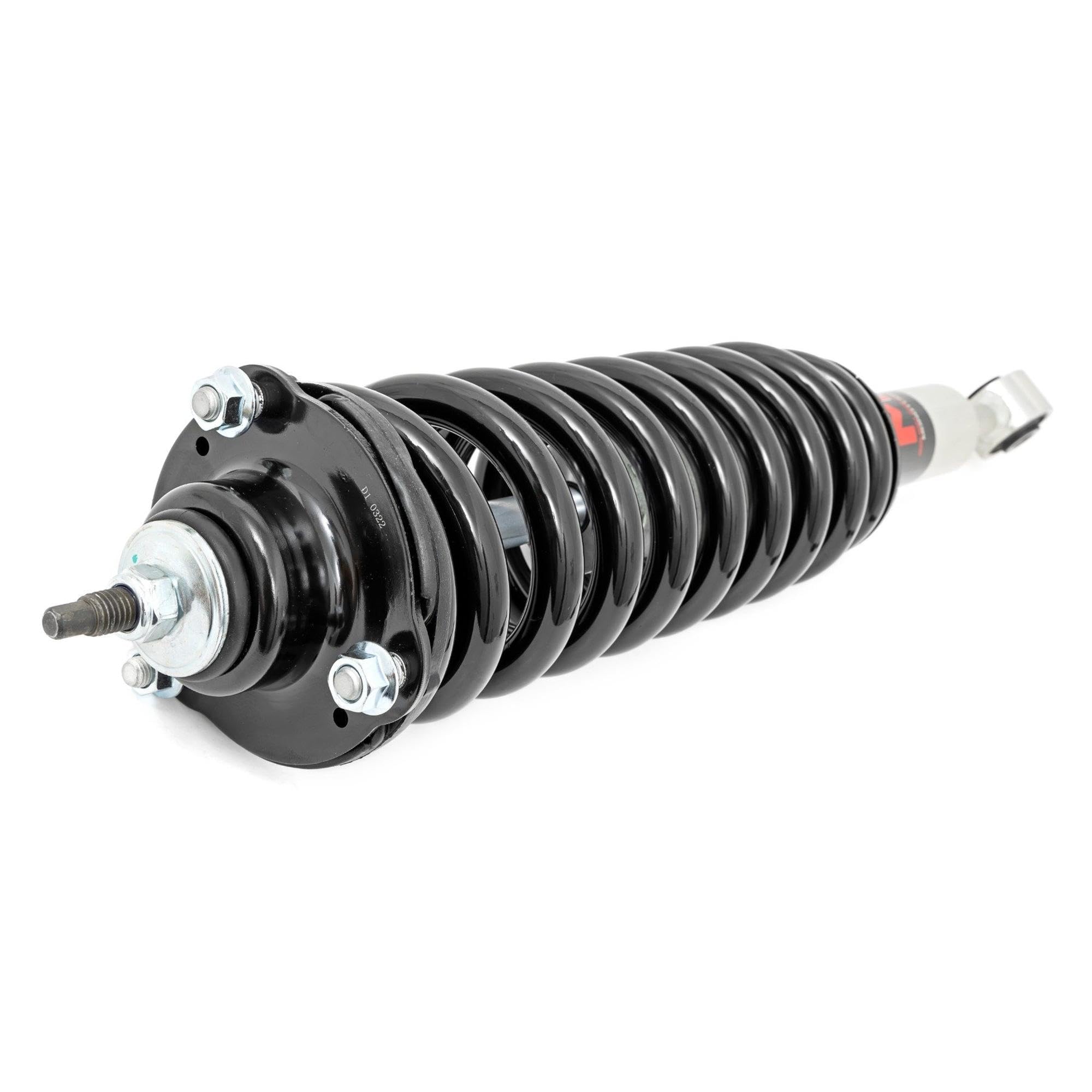 Rough Country Loaded M1 Struts for Toyota Tacoma (2016-2023) w/4" Lift - Adjustable Ride Height, Enhanced Handling & Off-Road Control, Set of 2