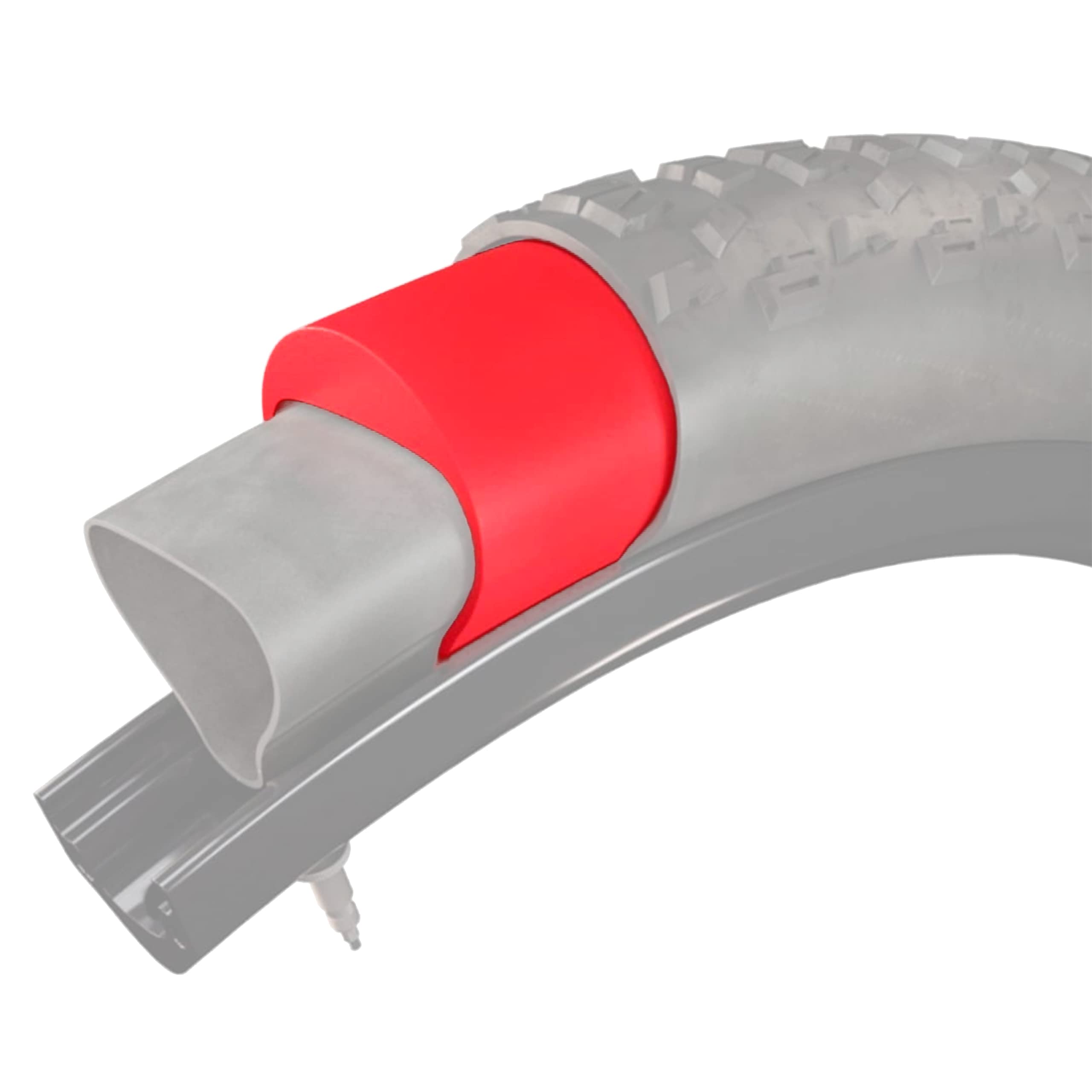 Tannus Armour Unisex's Puncture Round Protection tyre 26 x 4,00-4,80| 100/120-559, red, 26" x 4,0" a 4,8"