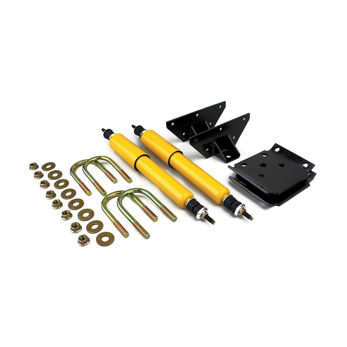 Lippert Shock Mount Kit Heavy-Duty for RV Trailers, Fits 2-3/8 in. Axle Tube, Shock Absorbing, Complete Bolt-on Mounting Kit, Gas Shocks, Suspension Repair Parts - 281255