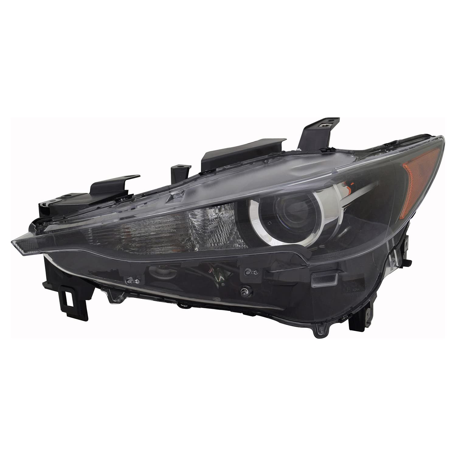 Left TYC Headlight Assembly Compatible with 2017-2021 Mazda CX-5