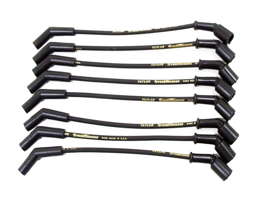 Plug Wire Set Taylor Cable 51046, 1 Pack, Black