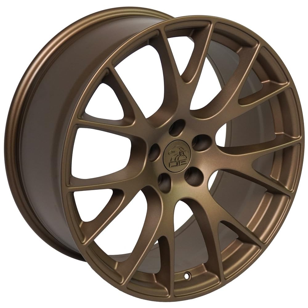 20 Inch OE Wheels DG15 Rim Fits Hellcat Style 5x115 20x10 Satin Bronze - Hollander 2528 (1)