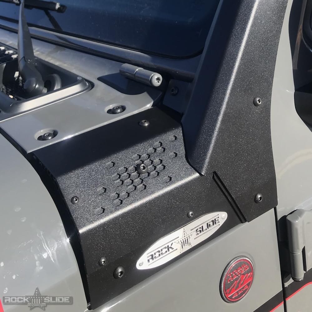 Lower Rock Slide Engineering Cowl LED Light Pod Brackets for Jeep JL/JT (Does not fit JT Mojave)