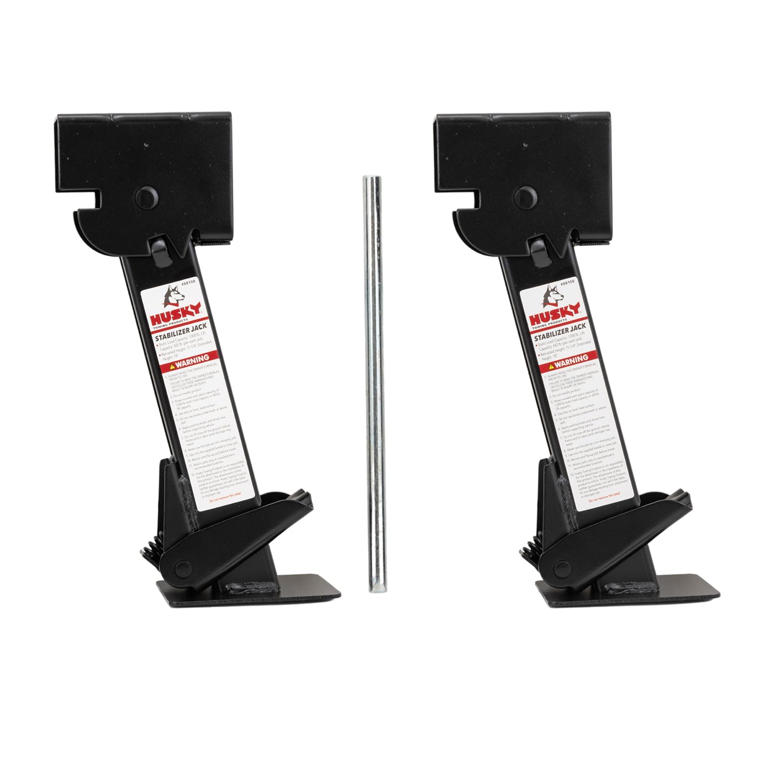 Drop Leg Husky Towing Stabilizer Jacks 2-pack 88150