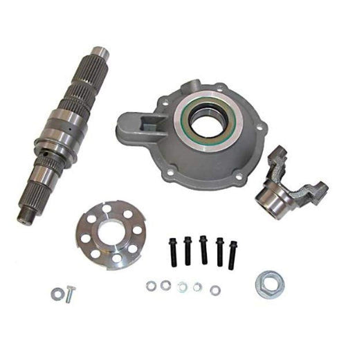 Transfer Case Rugged Ridge 18676.70 Mega Short Slip Yoke Eliminator (SYE) Kit; 88-06 YJ/TJ