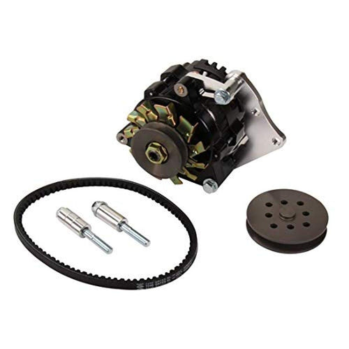 8-721 Powermaster Pro Series High Mount Alternator Kit ([SBC] w/8072-3 100A 1V Pulley), 1 Pack