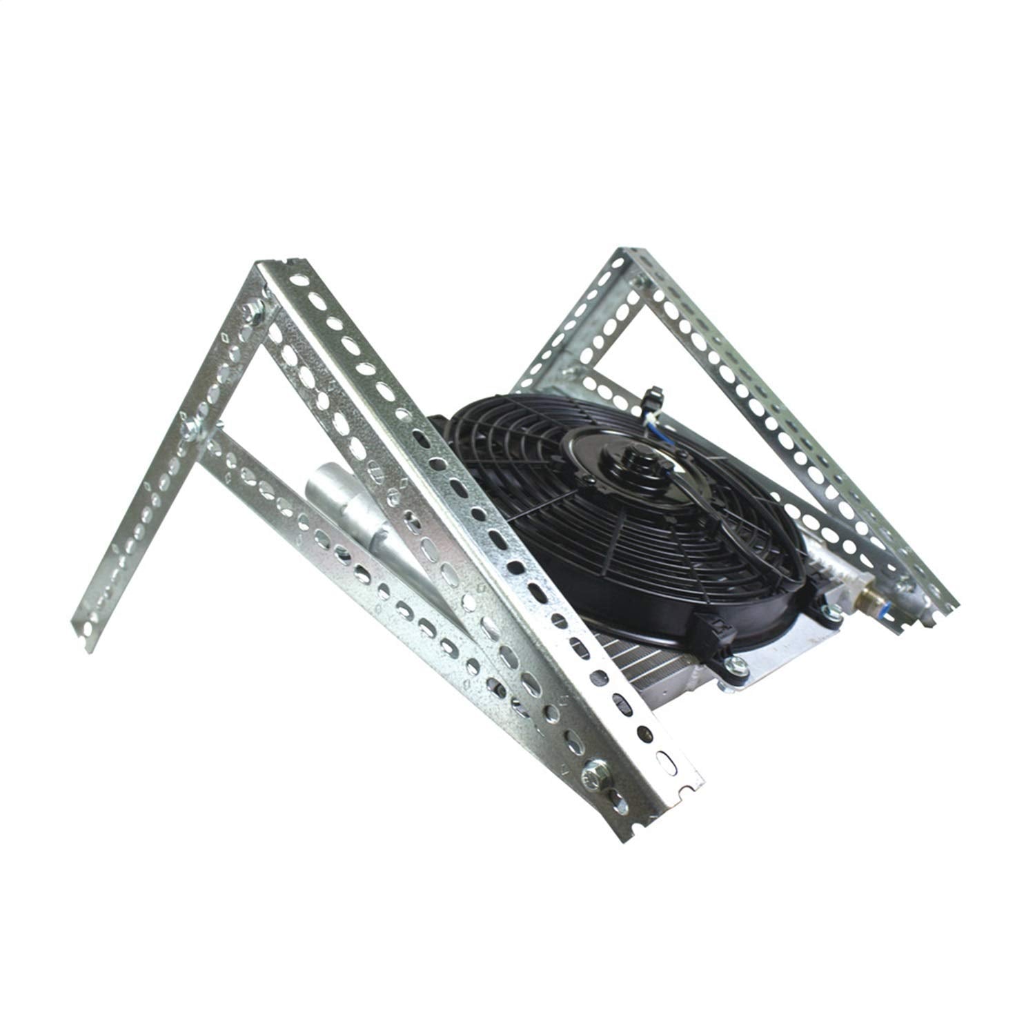 Xtrude BD Diesel Transmission Cooler with Fan - Complete Kit for 5/8in Lines