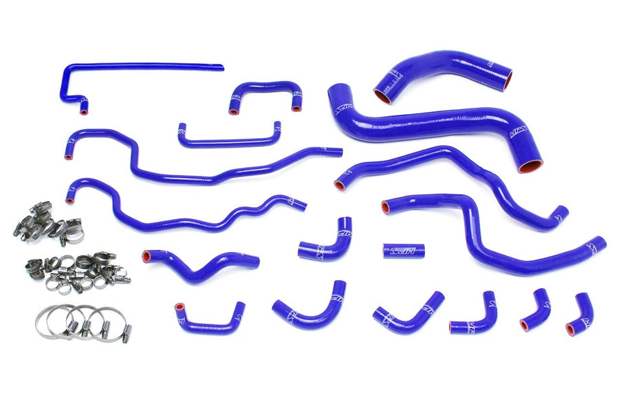 Blue HPS 57-1516-BLUE Silicone Radiator + Heater Hose