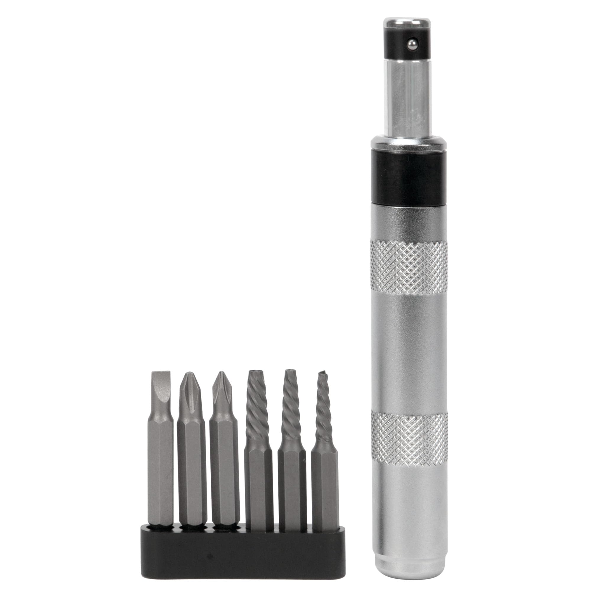 W2503 Performance Tool 1/4-Inch Impact Driver & Extractor And Bits, black