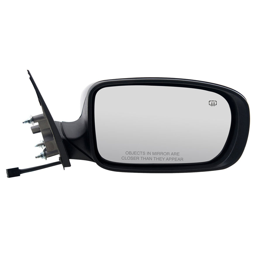 Mirror Passenger Side for Chrysler 300 Sedan, Code GYE, Textured Black w/PTM Cover, w/Memory, Foldaway, Heated Power