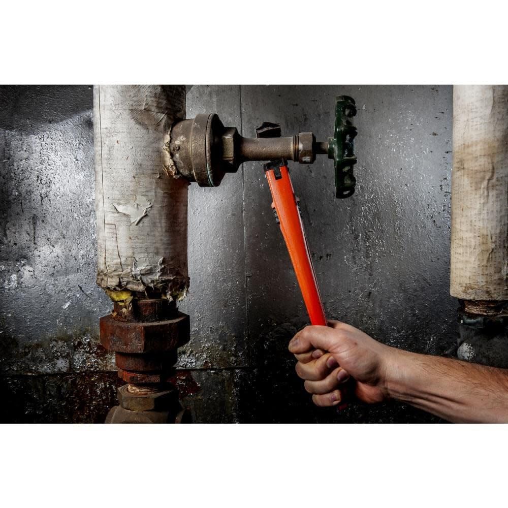 Crescent K9 Jaw Cast Iron Pipe Wrench - Hand Tool for Home Improvement, Mechanic, Plumbing & Repair - 18" - CIPW18