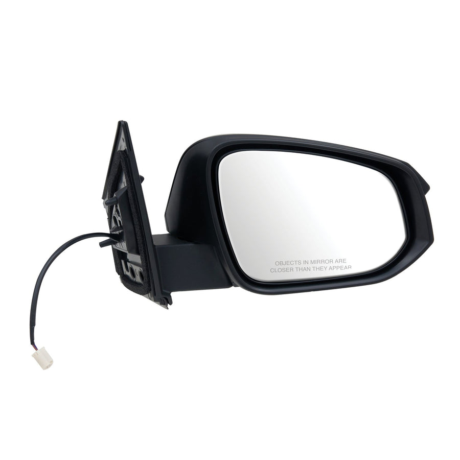 Mirror Passenger Side for Toyota RAV4, Textured Black, Foldaway, Power Side
