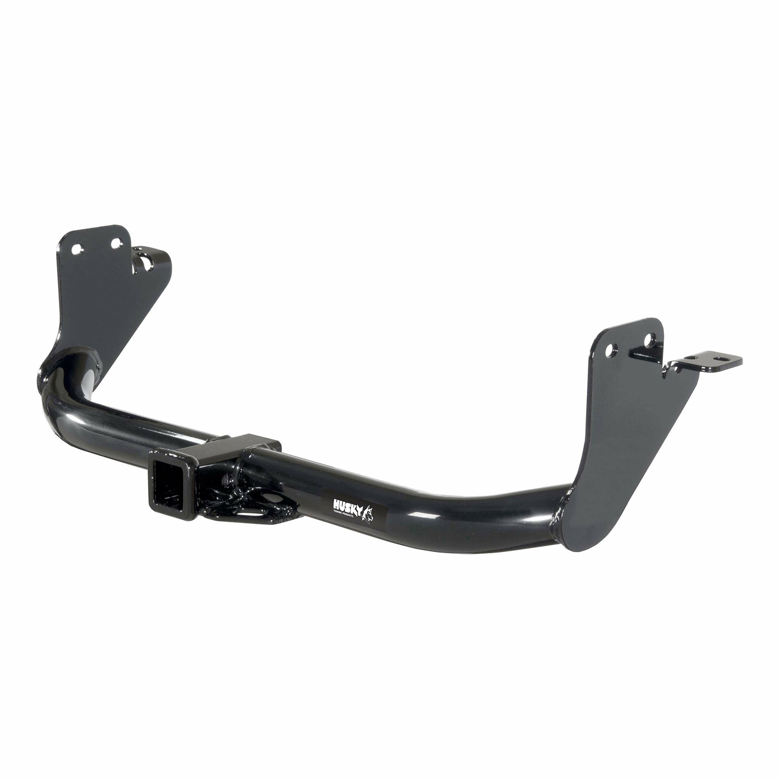 Hitch Trailer Receiver Fits Mitsubishi Outlander Sport 2011-2021 Class III Receiver Round Tube 2 Inch Receiver 3,500 lb Weight Capacity Black Powder Coated Steel Husky Towing 69609C